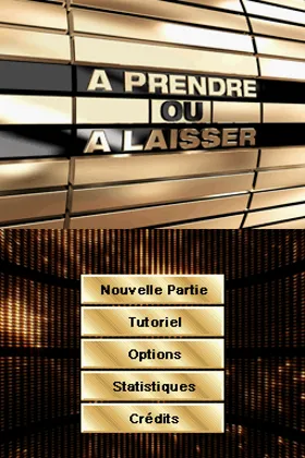 A Prendre ou a Laisser - Le Jeu Officiel (France) screen shot title